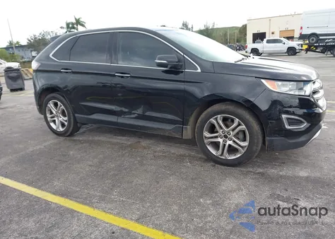 2016 Ford Edge Titanium из США, поврежденный, VIN 2FMPK3K92GBB21512